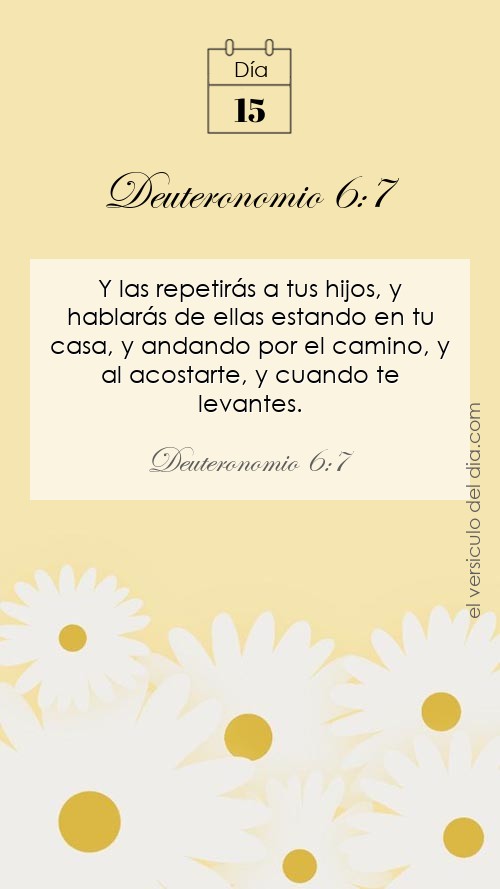 Deuteronomio 6:7