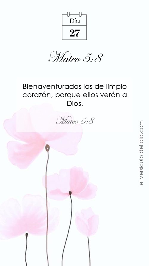 Mateo 5:8