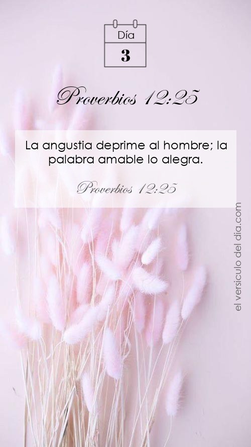 Proverbios 12:25