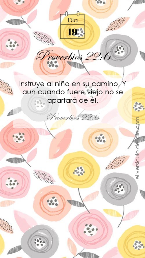 Proverbios 22:6