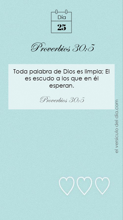 Proverbios 30:5
