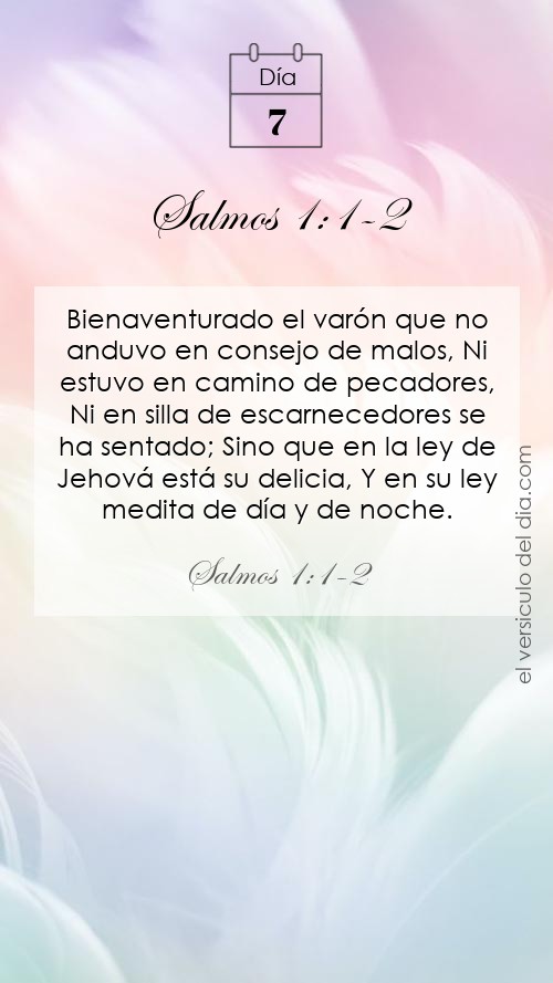 Salmos 1:1-2