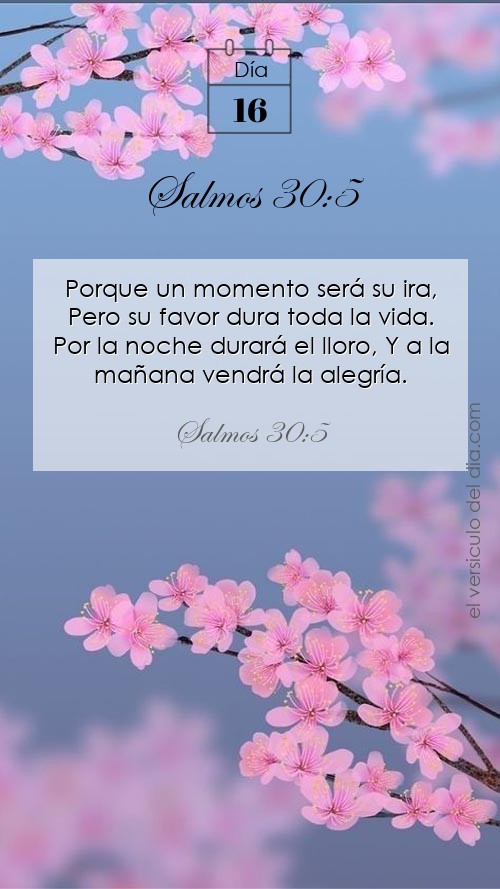 Salmos 30:5