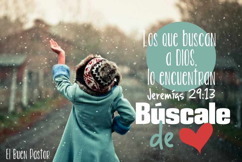 Búscale de corazón..