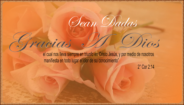 Mas a Dios gracias, el cual nos lleva siempre en triunfo