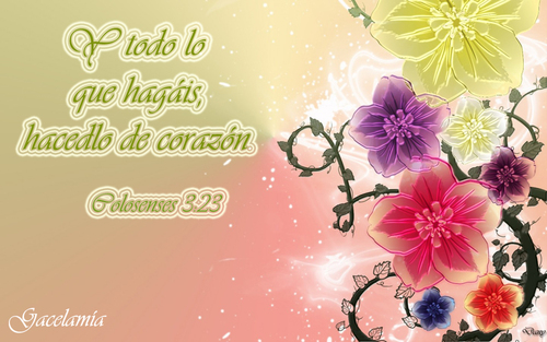 Colosenses 3-23 - el pensamiento del dia