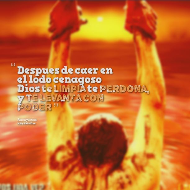 Dios te limpia del pecado