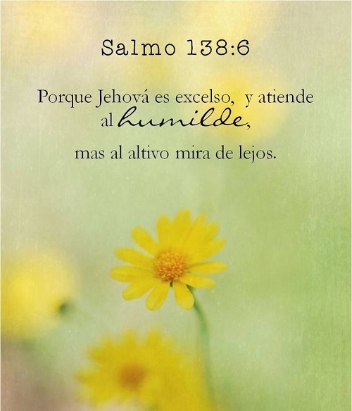 Salmos 138-6 - pensamiendo del dia