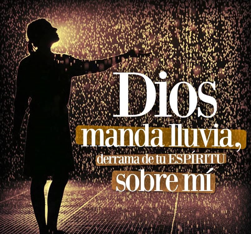 manda la lluvia Señor a RD