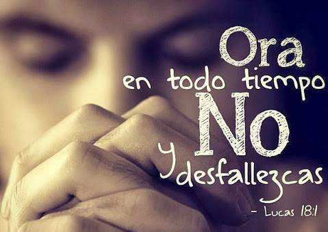 Ora en todo tiempo