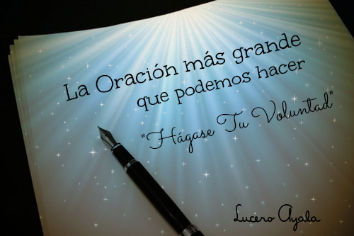 hagase_tu_voluntad - reflexiones cristianas